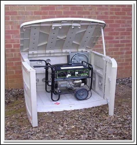 storage unit for portable generator